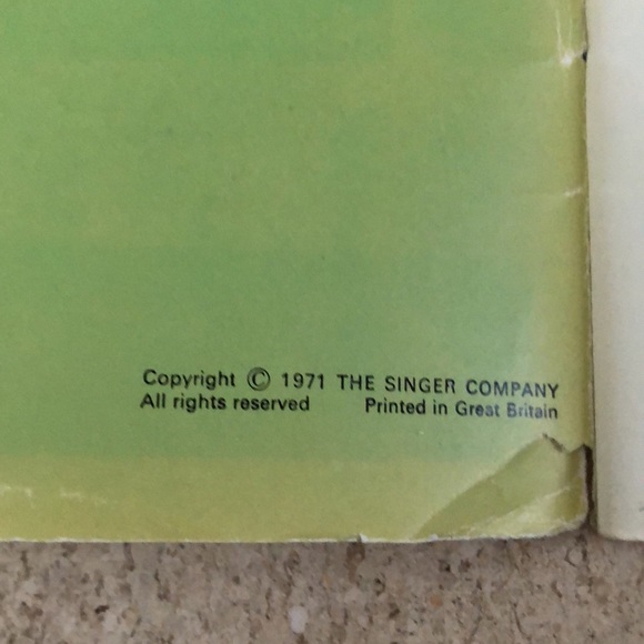 VINTAGE SINGER STYLIST ZIG ZAG INSTRUCTION MANUAL SEWING MACHINE MODEL413 2971 - Picture 2 of 9